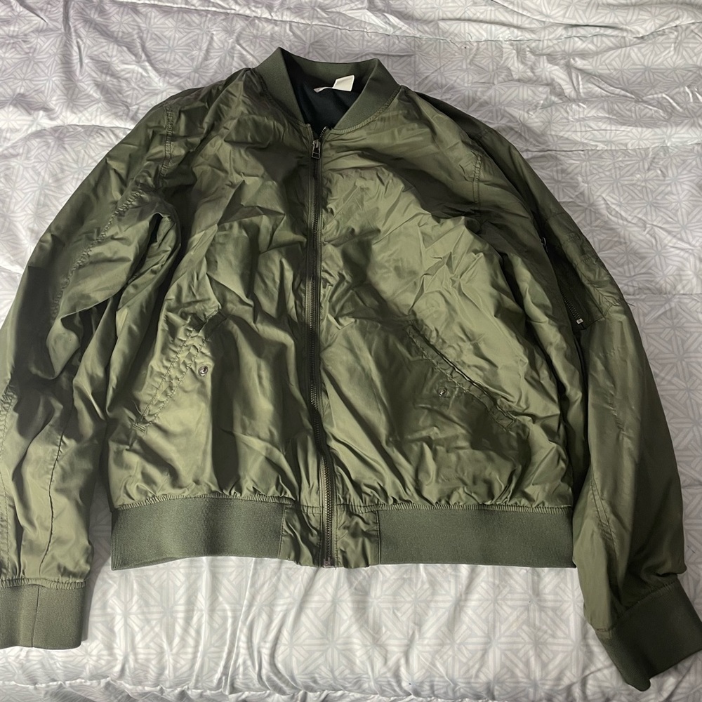 Green man jacket